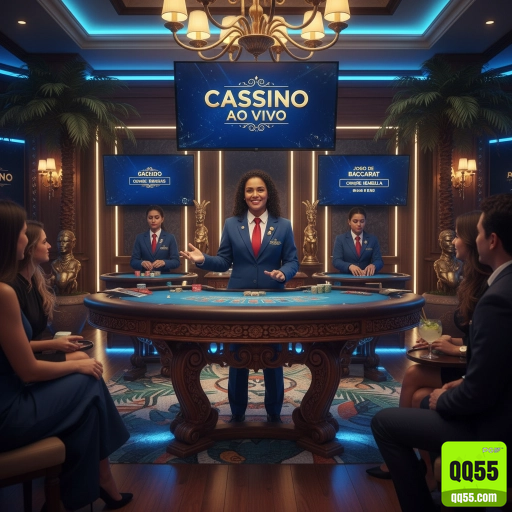 Cassino ao Vivo qq55.com: Emocionantes Jogos em Casa